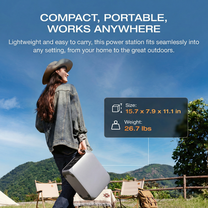 Power On-the-Go: Solar-Powered with Massive Capacity for Unlimited Adventures