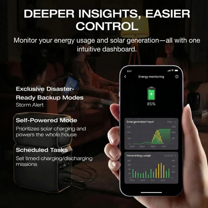 Power On-the-Go: Solar-Powered with Massive Capacity for Unlimited Adventures